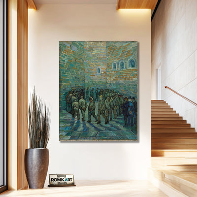 Vincent Van Gogh Prisoners Exercising 1890 – Reproduction