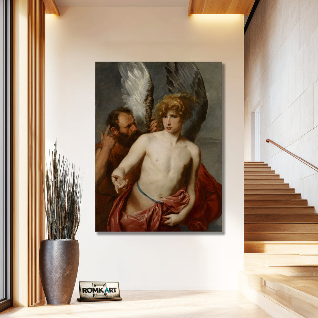 Anthony Van Dyck Daedalus And Icarus 1615-1625 – Reproduction
