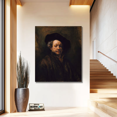 Rembrandt Self Portrait 1660 – Reproduction
