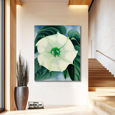 Georgia O'Keeffe Jimson Weed White Flower No 1 1932 – Reproduction