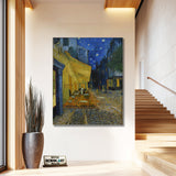 Vincent Van Gogh Cafe Terrace At Night 1888 – Reproduction
