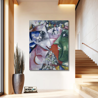 Marc Chagall I And The Village 1911 – Reproduction