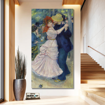 Pierre-auguste Renoir Dance At Bougival 1883 – Reproduction