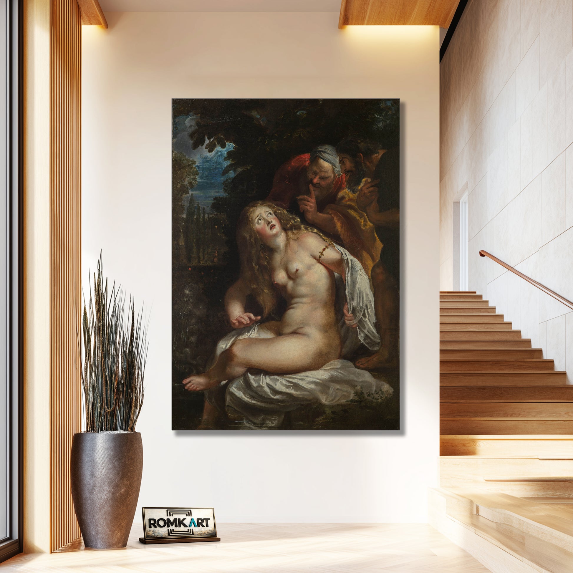 Peter Paul Rubens Susanna And The Elders 1607 – Reproduction