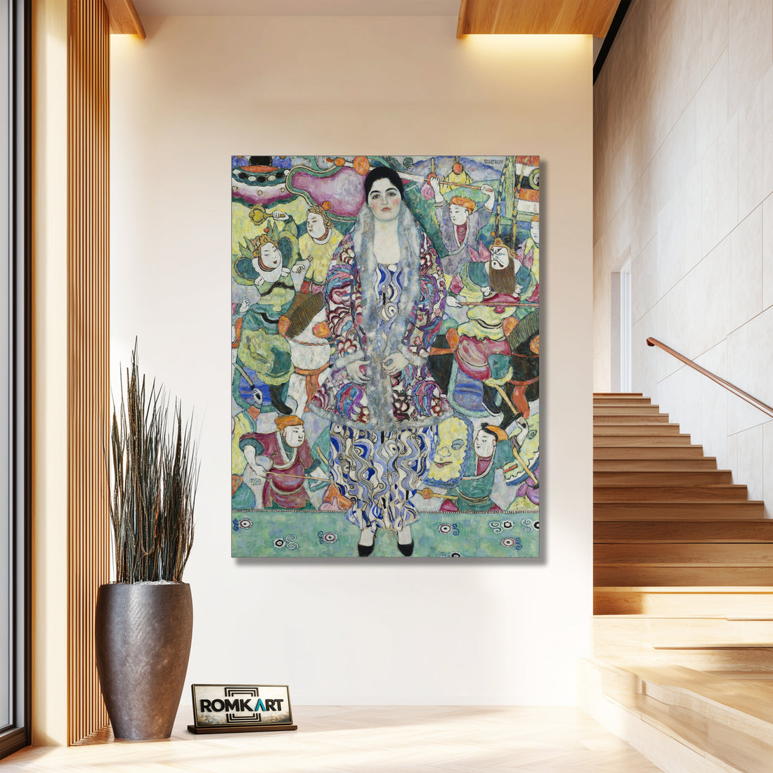 Gustav Klimt Portrait Of Friedericke Maria Beer – Reproduction