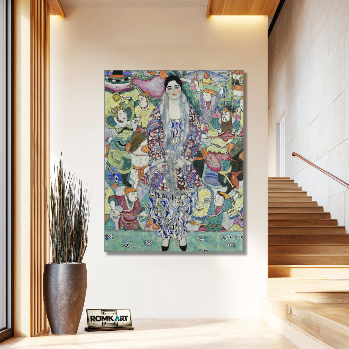 Gustav Klimt Portrait Of Friedericke Maria Beer – Reproduction