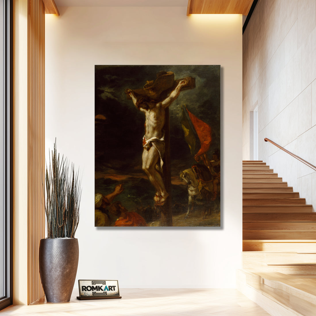 Eugene Delacroix Christ On The Cross 1846 – Reproduction