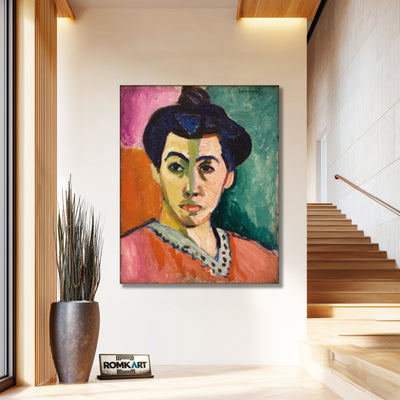 Henri Matisse The Green Stripe Portrait Of Madame Matisse 1905 – Reproduction