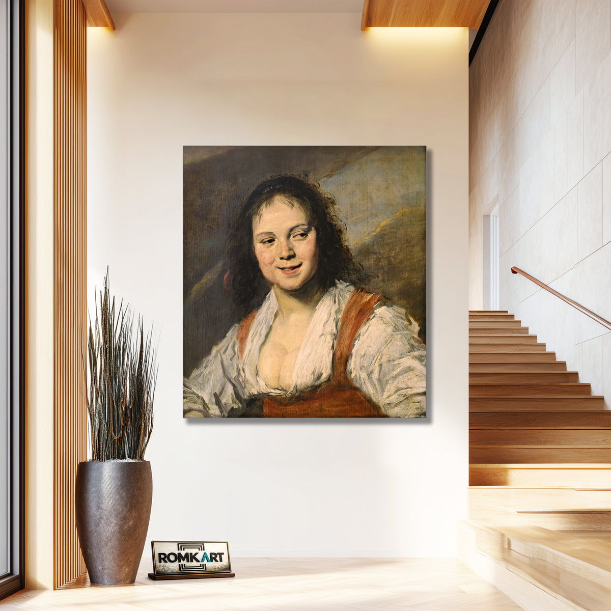 Frans Hals The Gypsy Girl 1628 – Reproduction