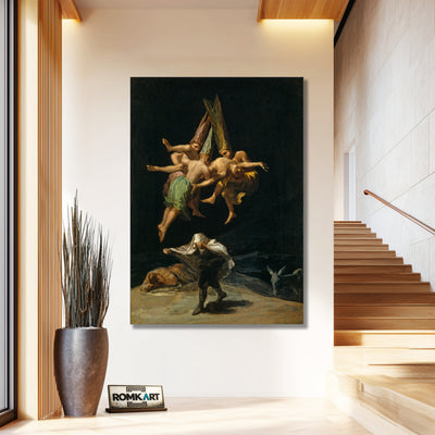 Francisco Goya Witches Flight 1797 – Reproduction