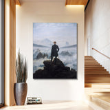 Caspar David Friedrich Wanderer Above The Sea Of Fog 1817 – Reproduction