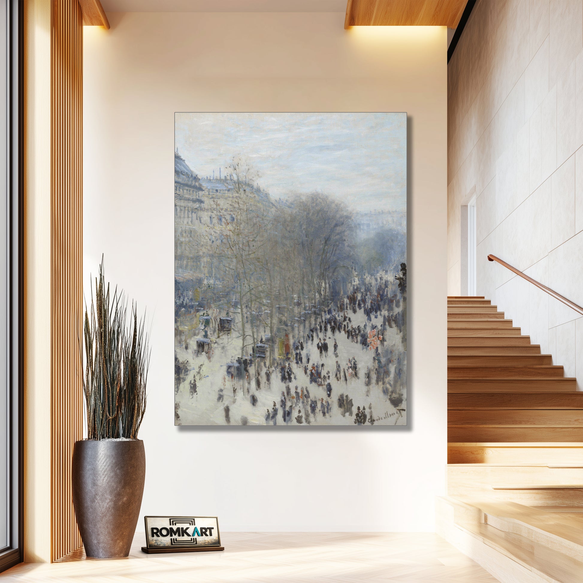 Claude Monet Boulevard Des Capucines 1873 – Reproduction