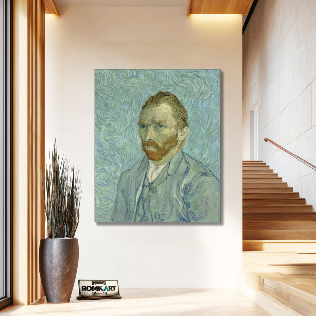 Vincent Van Gogh Self-portrait 1889 – Reproduction