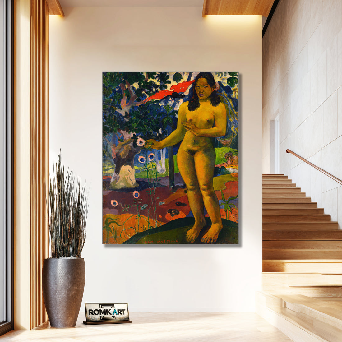 Paul Gauguin Delightful Land Te Nave Nave Fenua 1892 – Reproduction