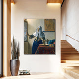 Johannes Vermeer Young Woman With A Water Pitcher 1660-1662 – Reproduction