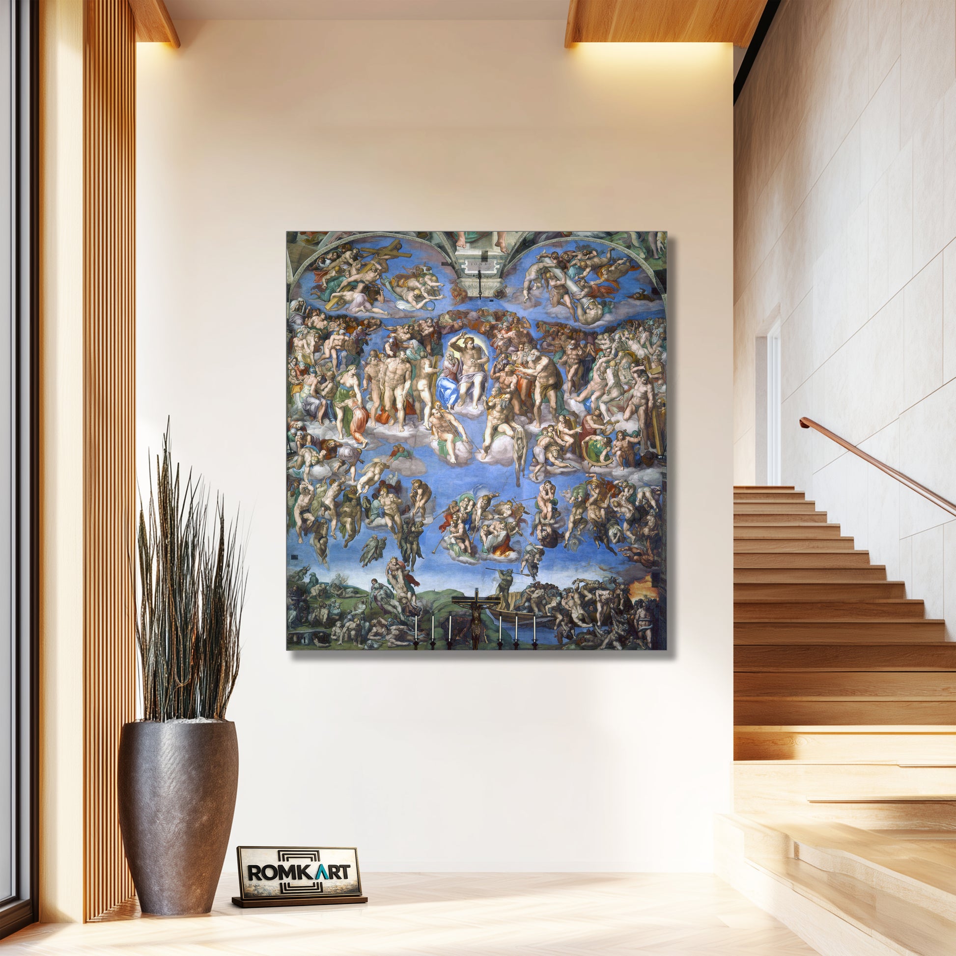 Michelangelo The Last Judgement 1541 – Reproduction