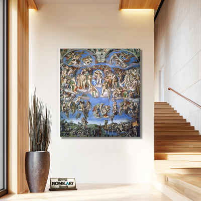Michelangelo The Last Judgement 1541 – Reproduction