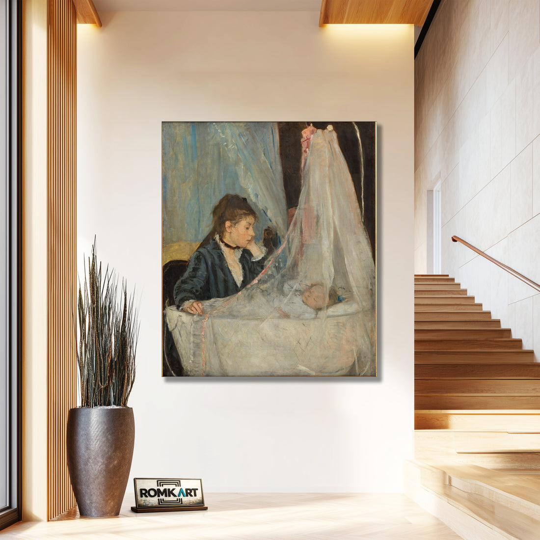 Berthe Morisot Le Berceau 1872 – Reproduction