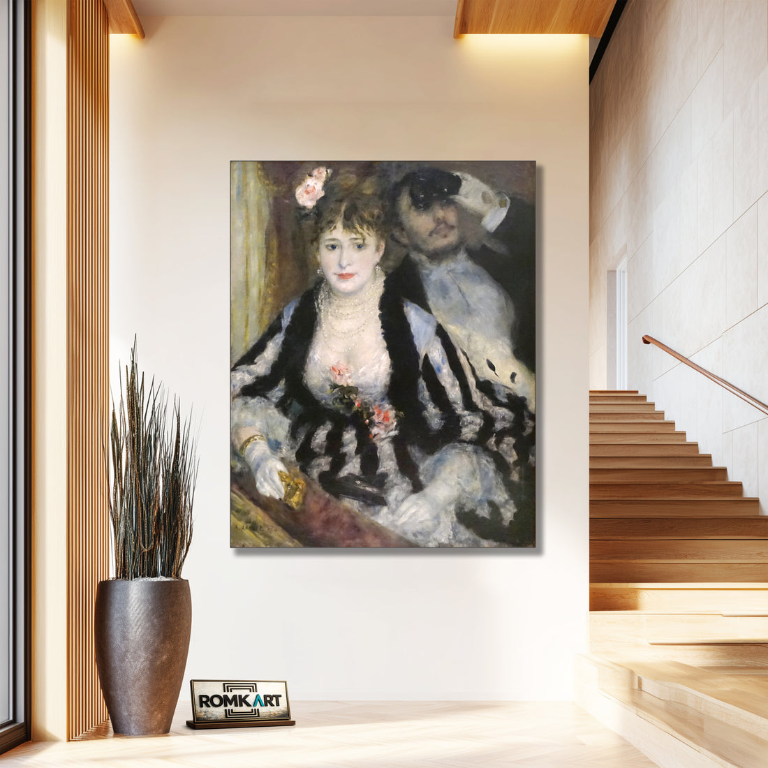 Pierre-auguste Renoir La Loge 1874 – Reproduction