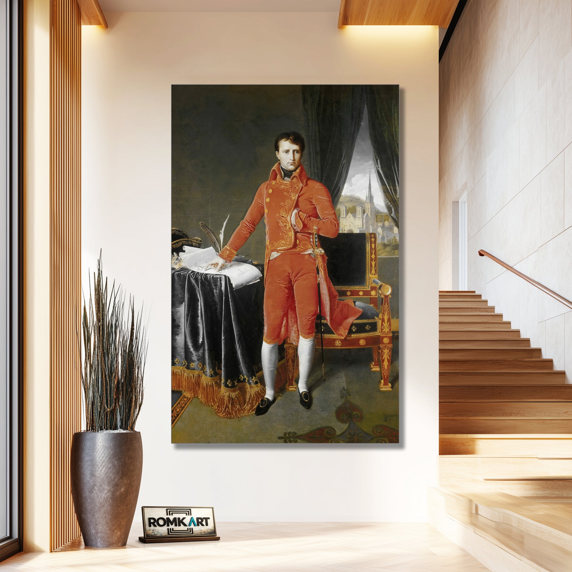 Jean Auguste Dominique Ingres Bonaparte First Consul 1804 – Reproduction