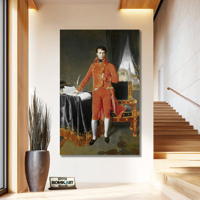 Jean Auguste Dominique Ingres Bonaparte First Consul 1804 – Reproduction