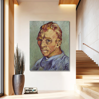 Vincent Van Gogh Self-portrait Without Beard 1889 – Reproduction