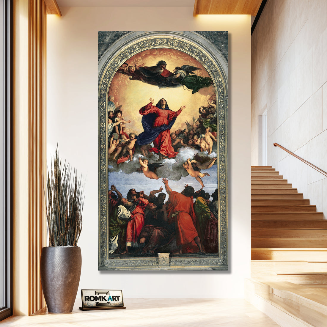 Titian Assumption Of The Virgin – Reproduction