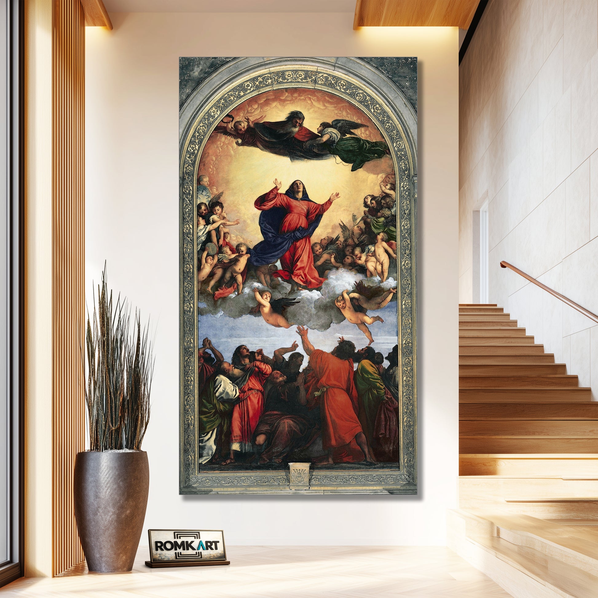 Titian Assumption Of The Virgin – Reproduction