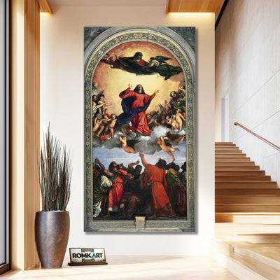 Titian Assumption Of The Virgin – Reproduction