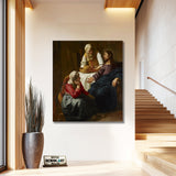 Johannes Vermeer Christ In The House Of Martha And Mary 1654-1655 – Reproduction