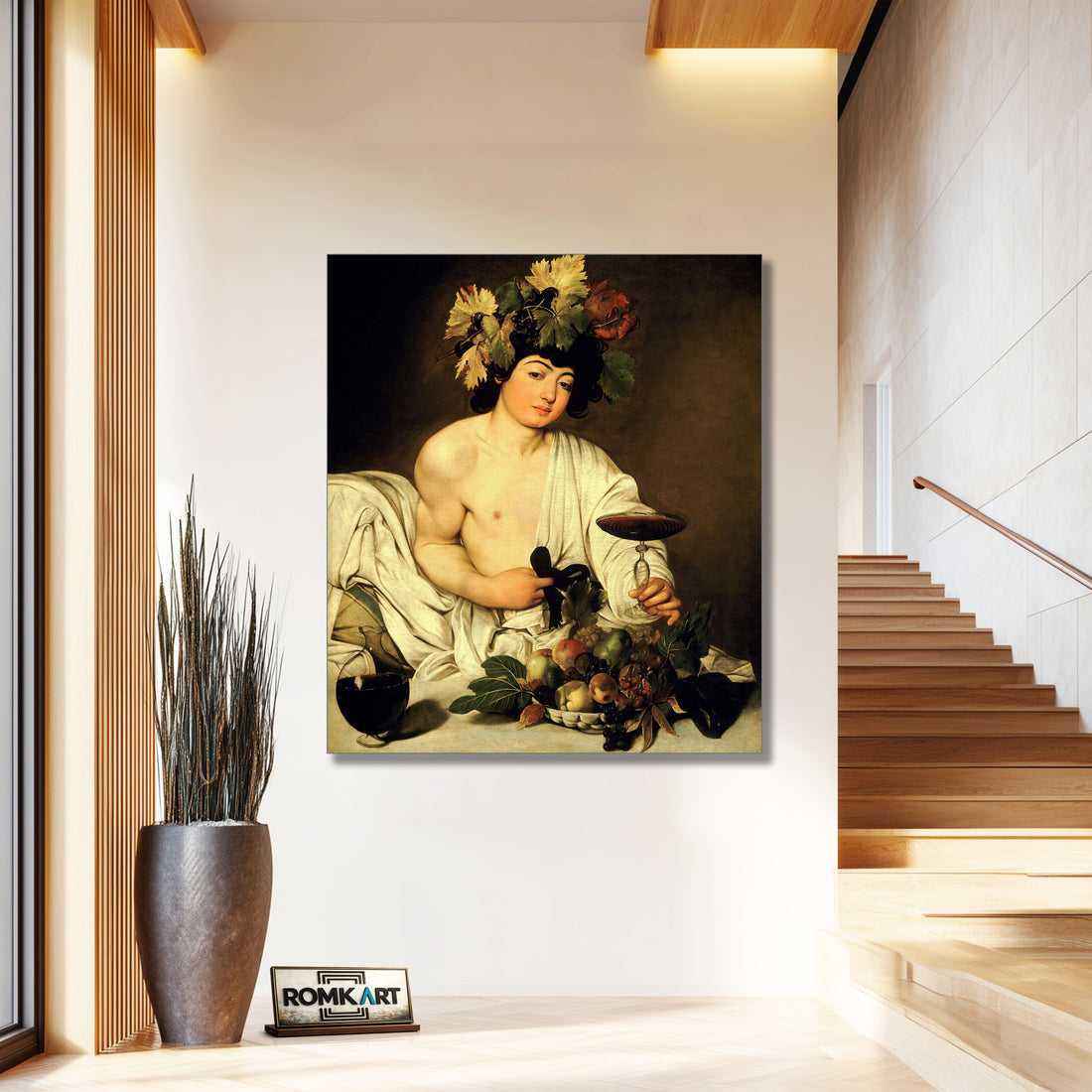 Caravaggio Bacchus 1596 – Reproduction