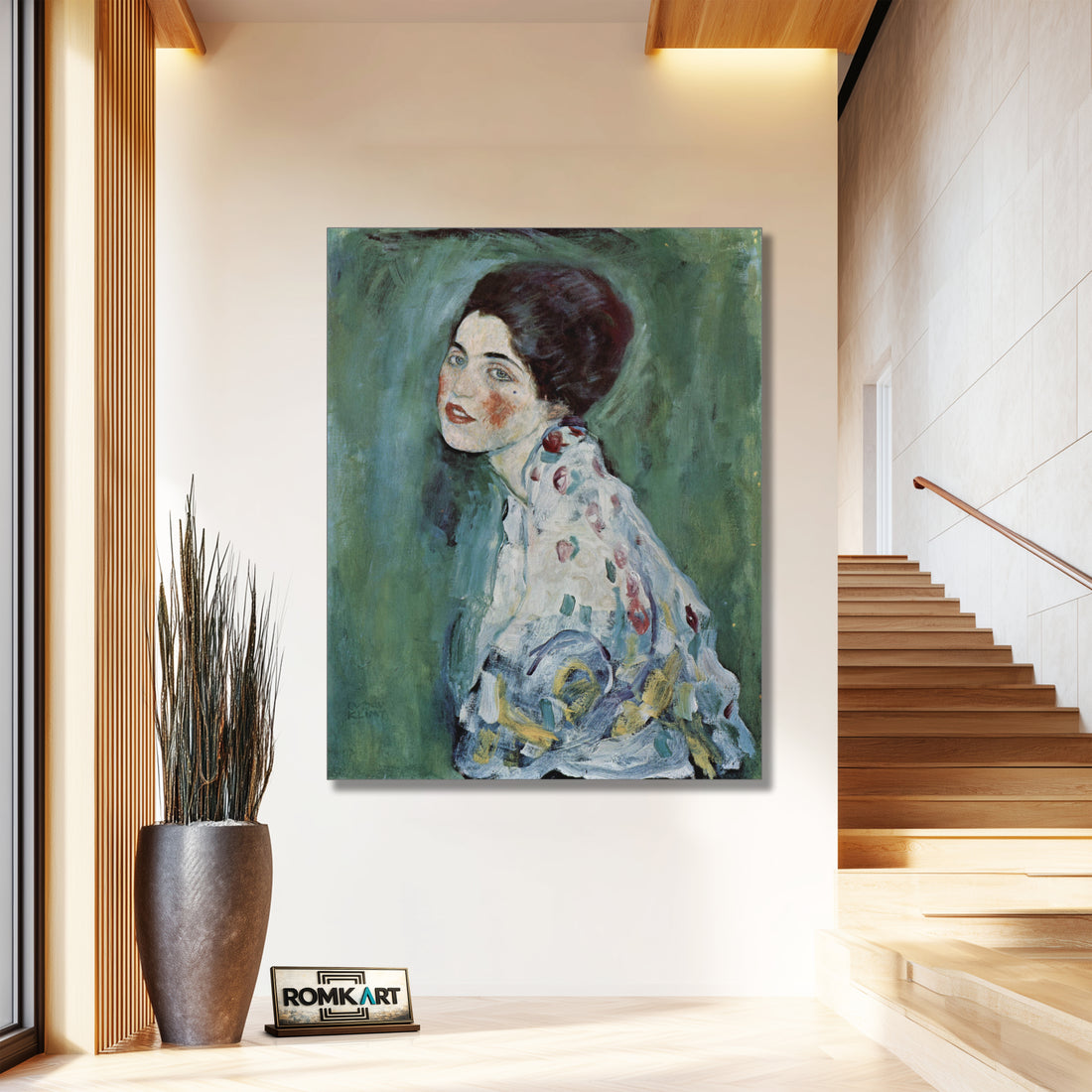 Gustav Klimt Portrait Of A Lady – Reproduction