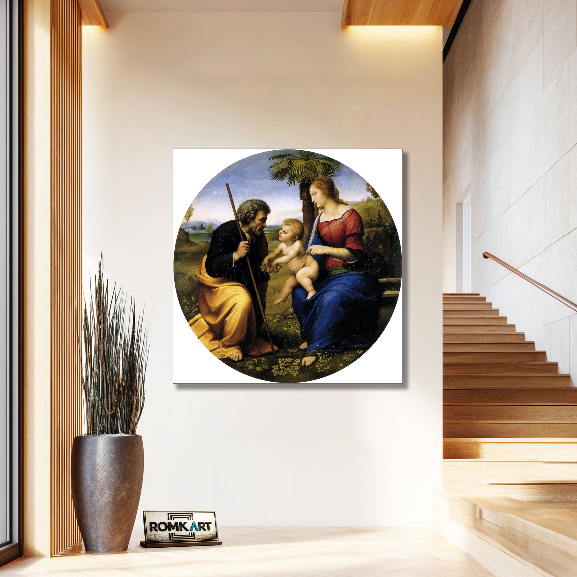 Raphael The Holy Family With A Palm Tree 1506 – Reproduction