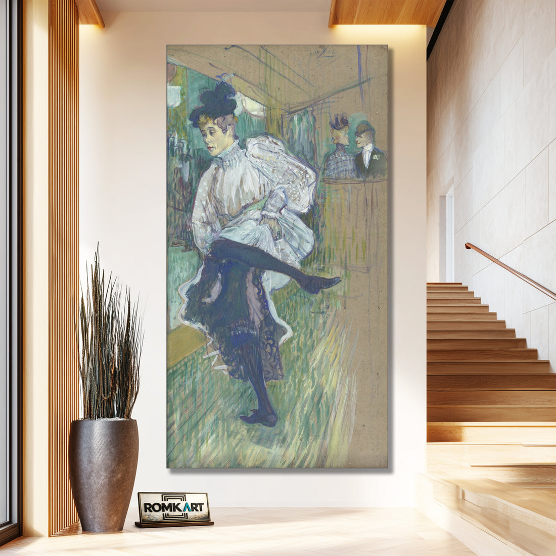 Henri De Toulouse-lautrec Jane Avril Dancing 1892 – Reproduction