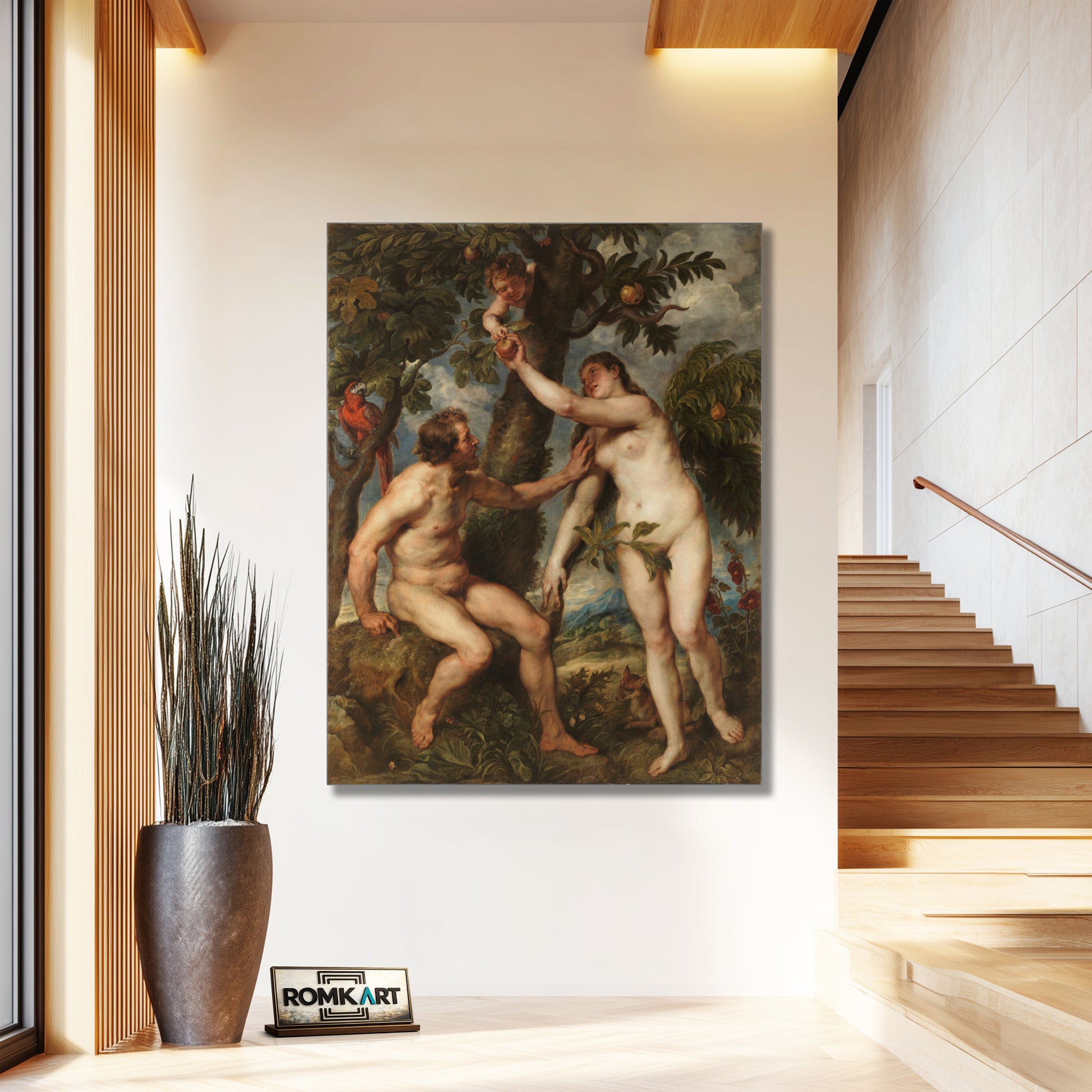 Peter Paul Rubens The Fall Of Man 1628-1629 – Reproduction
