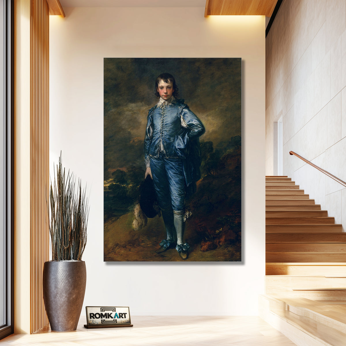Thomas Gainsborough The Blue Boy 1770 – Reproduction