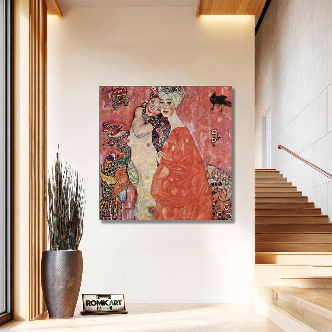 Gustav Klimt Girlfriends 1916-17 – Reproduction