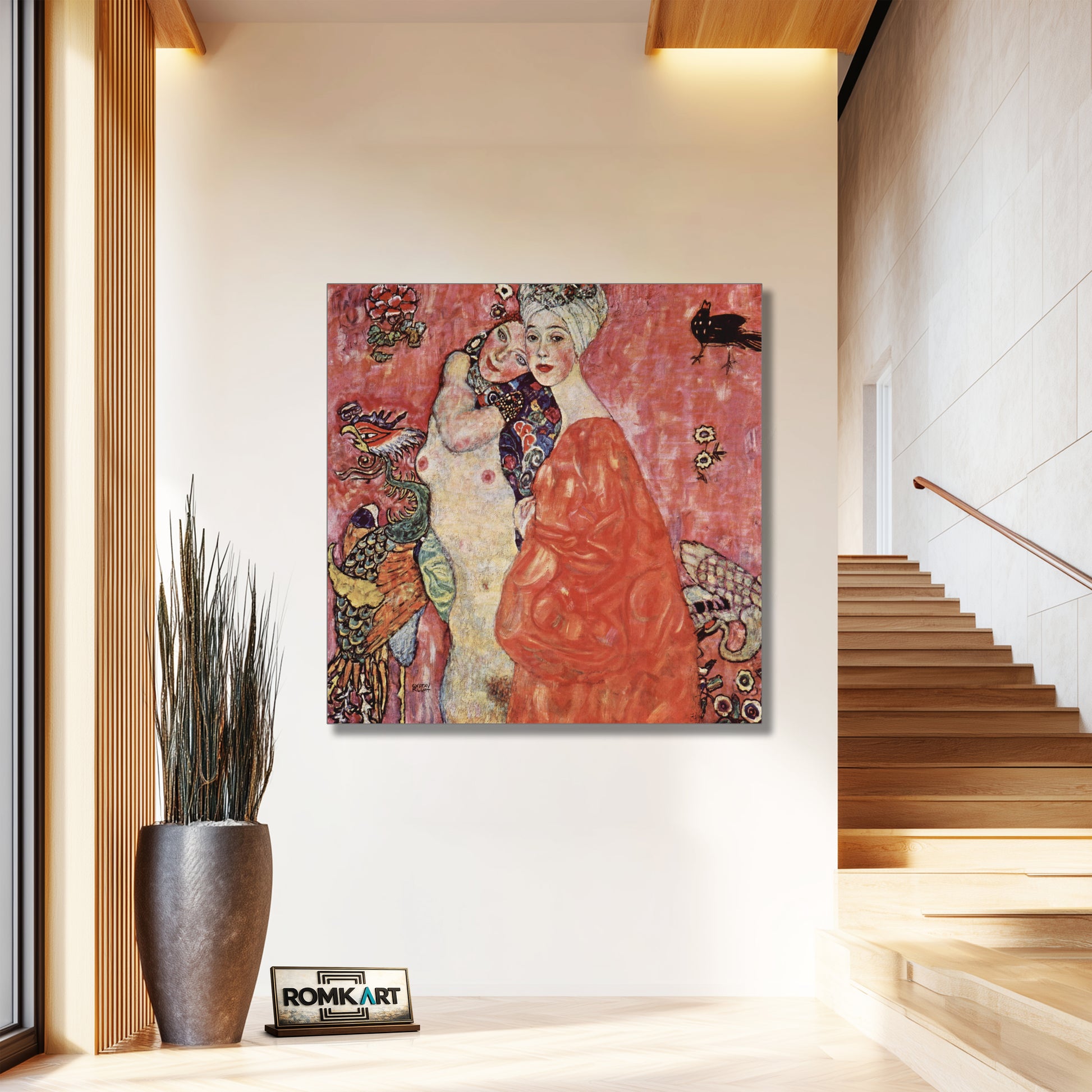 Gustav Klimt Girlfriends 1916-17 – Reproduction