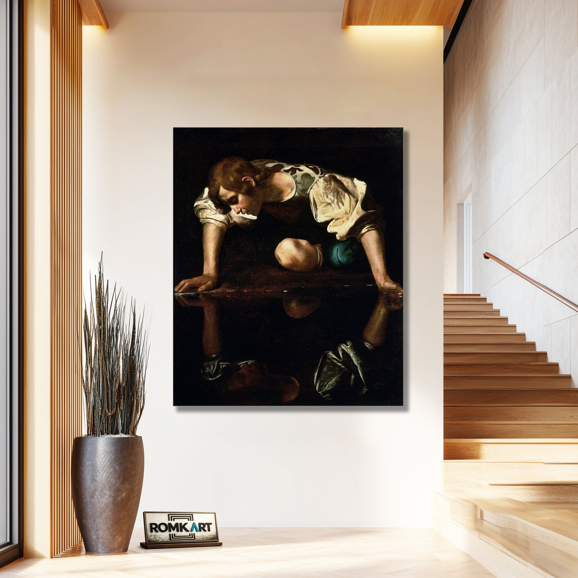 Caravaggio Narcissrus 1597-1599 – Reproduction