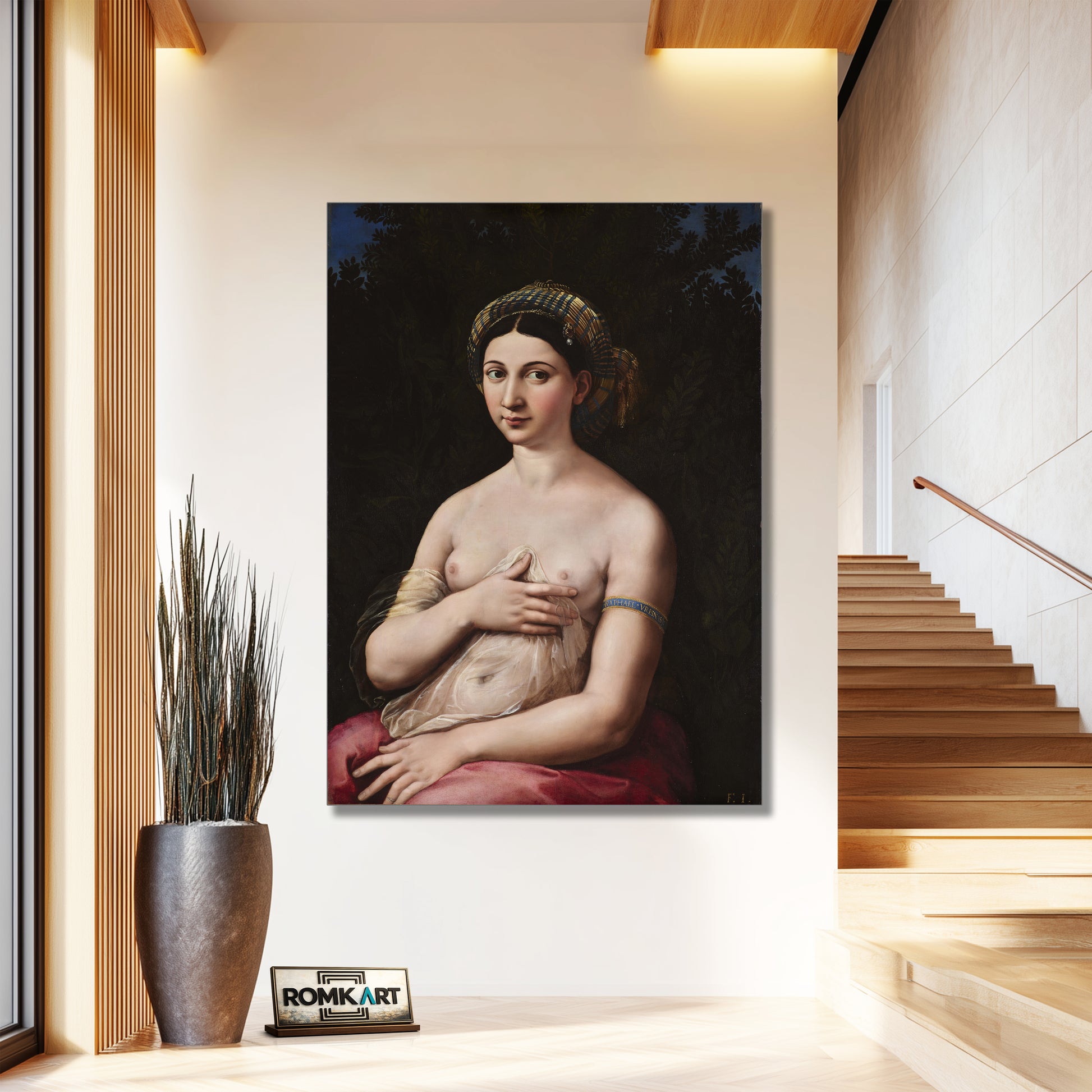 Raphael La Fornarina 1518 Portrait Of A Young Woman – Reproduction