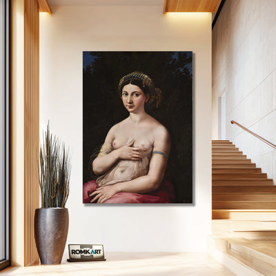 Raphael La Fornarina 1518 Portrait Of A Young Woman – Reproduction