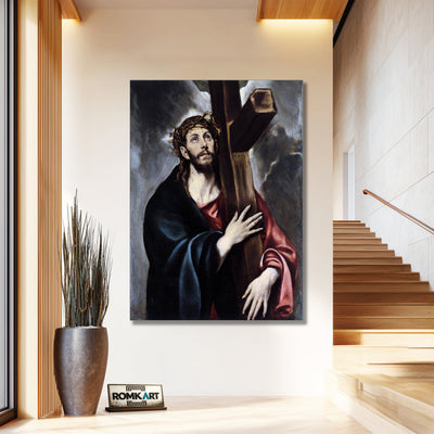 El Greco Christ Carrying The Cross 1580 – Reproduction