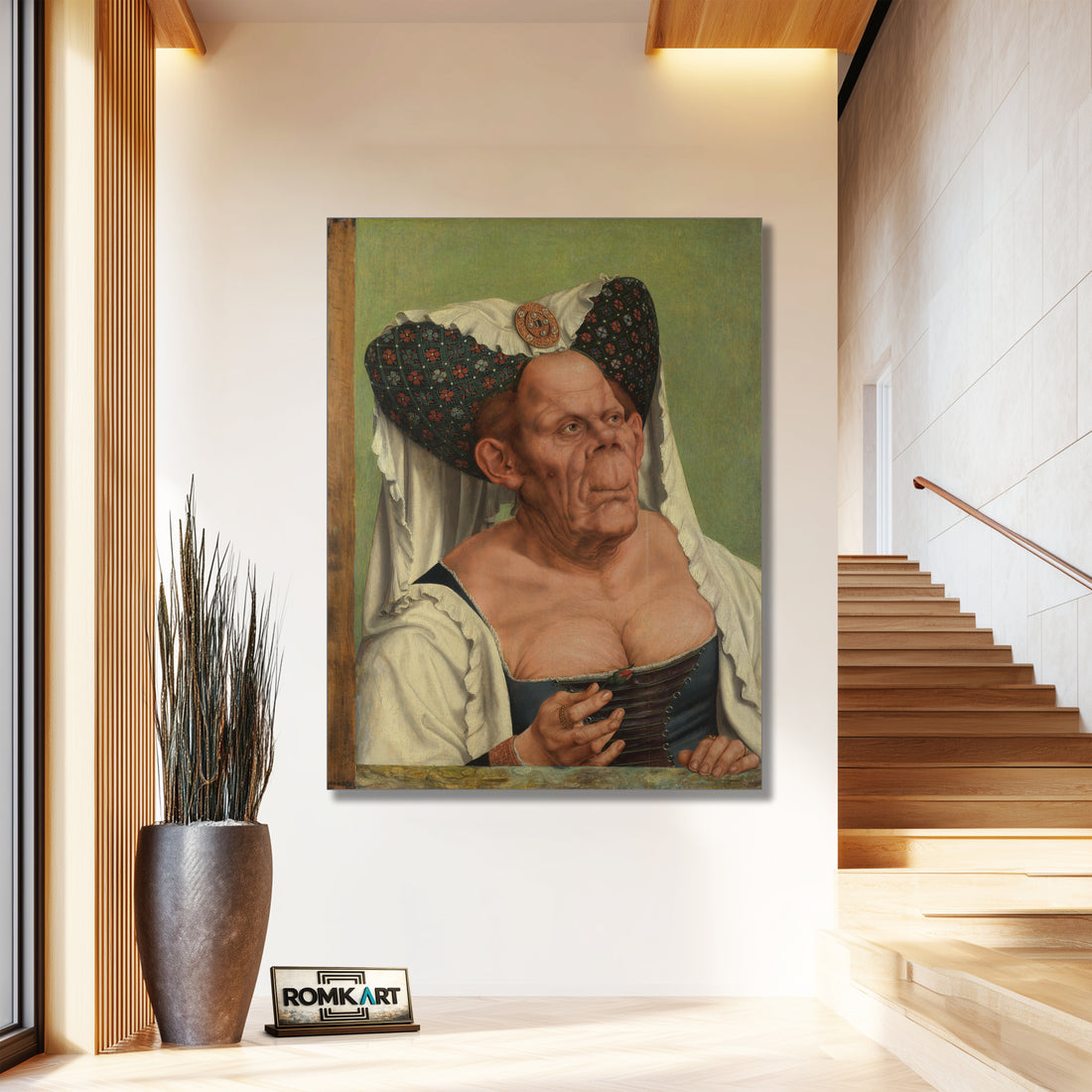 Quentin Matsys The Ugly Duchess 1513 – Reproduction