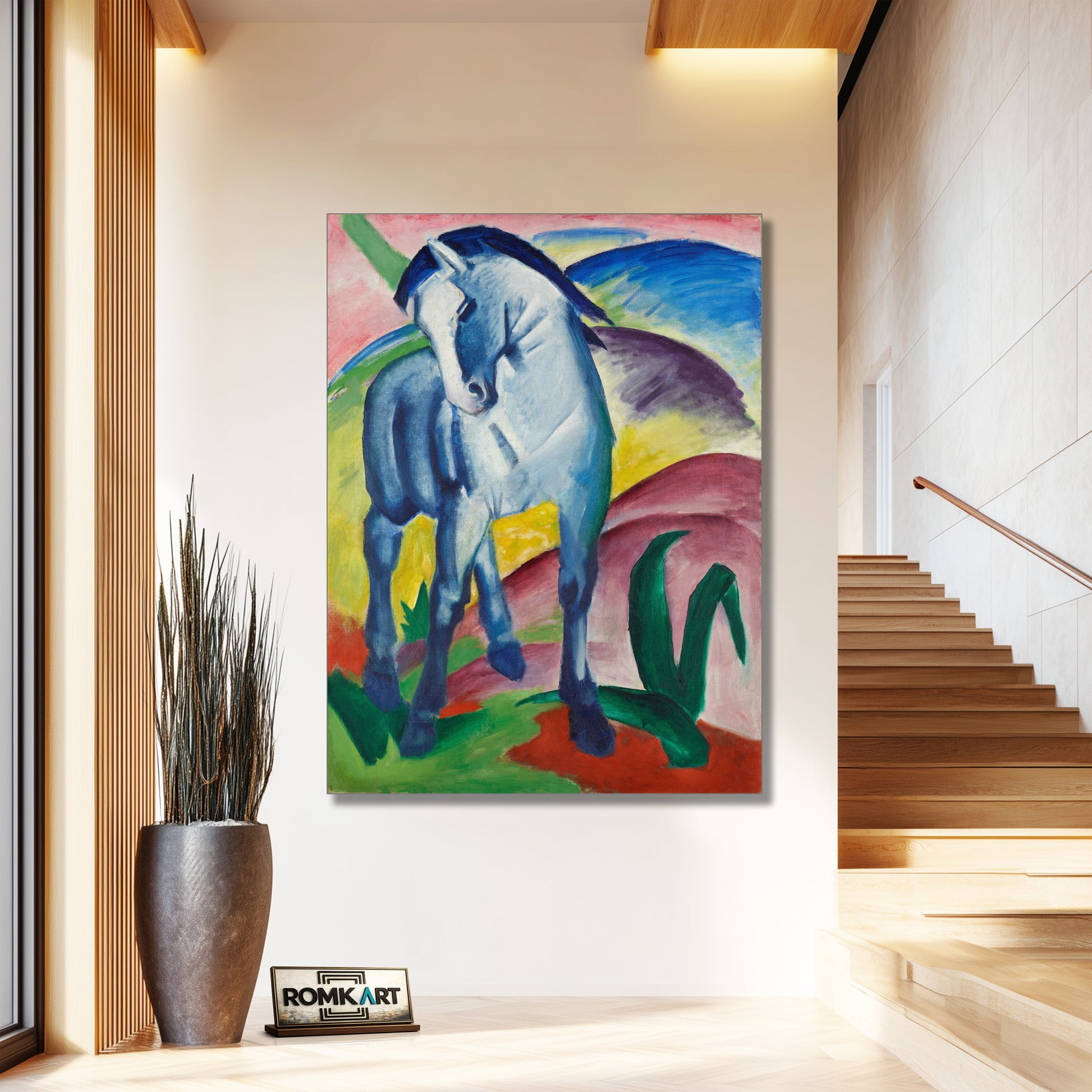 Franz Marc Blue Horse I 1911 – Reproduction