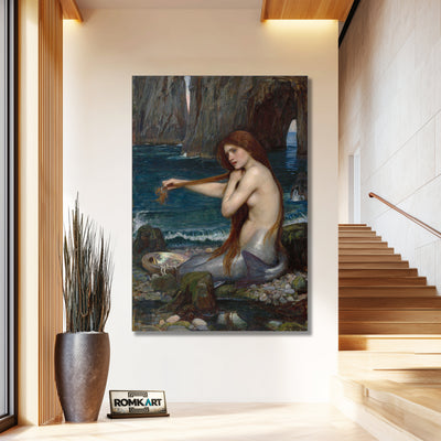 John William Waterhouse A Mermaid 1900 – Reproduction
