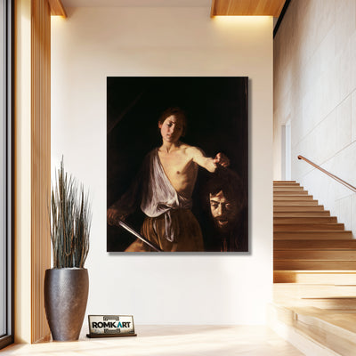 Caravaggio David With The Head Of Goliath 1610 – Reproduction