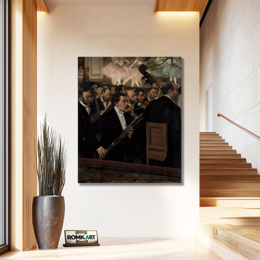 Edgar Degas The Orchestra At The Opera 1870 – Reproduction