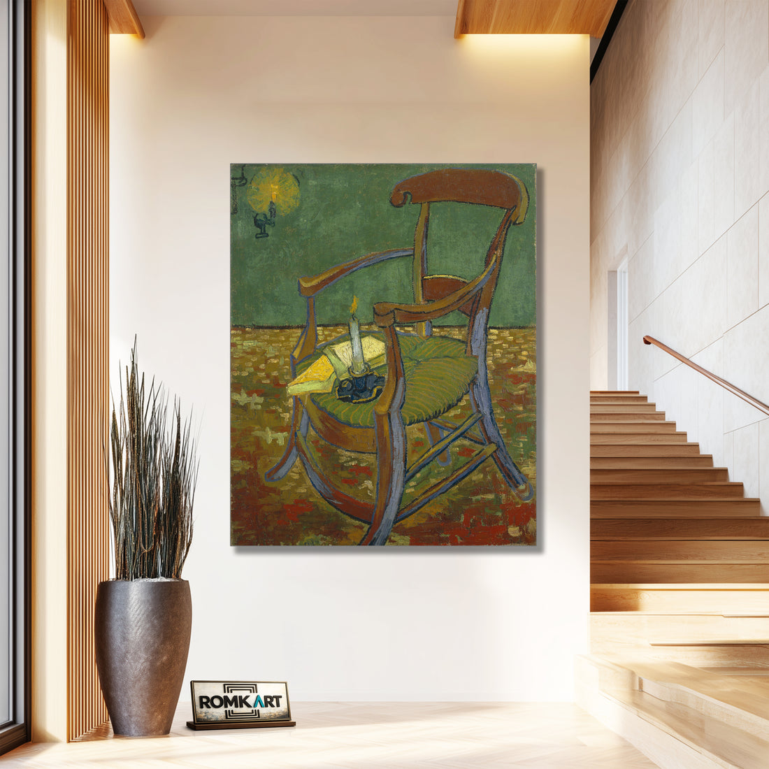 Vincent Van Gogh Paul Gauguin Armchair 1888 – Reproduction