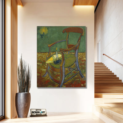 Vincent Van Gogh Paul Gauguin Armchair 1888 – Reproduction