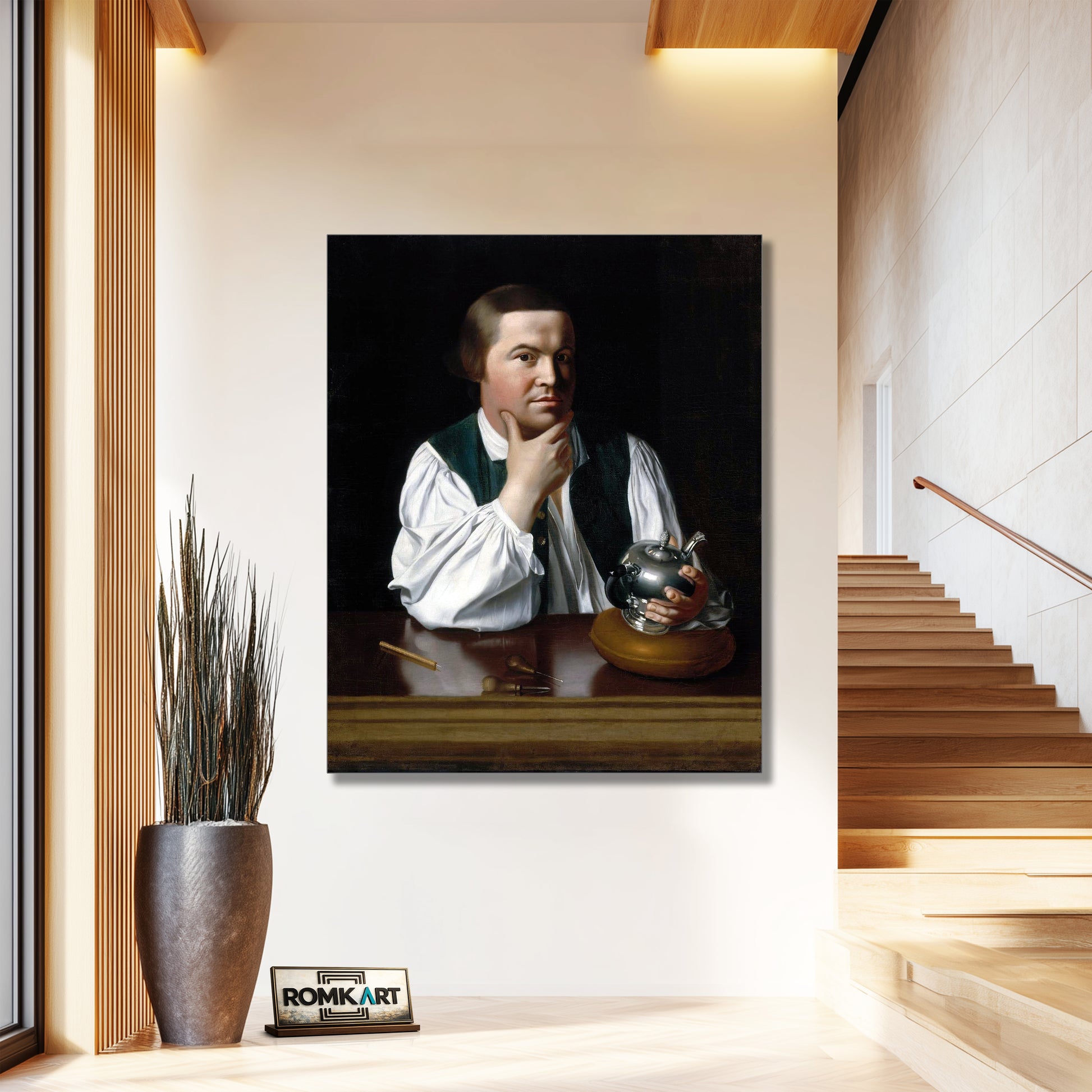 John Singleton Copley Paul Revere 1768 – Reproduction